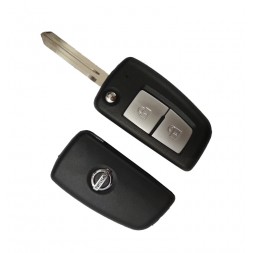 Κέλυφος Κλειδιού Nissan με 2 Κουμπιά και Λάμα NSN14