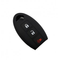 Θήκη Σιλικόνης Nissan Μαύρη