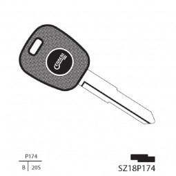 Απλό Κλειδί και Λάμα SZ138P (HU87RP)