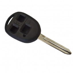 Κέλυφος Κλειδιού Toyota (Ενισχυμένο) με 3 Κουμπιά και Λάμα TOY47