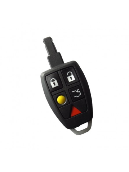 Κέλυφος Κλειδιού Volvo για το Smart Key με 5 Κουμπιά και Λάμα HU101