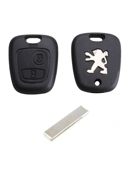 Κέλυφος Κλειδιού Αυτοκινήτου Peugeot (106, 107, 206, 207, 306, 307, 406, 407) με 2 Κουμπιά