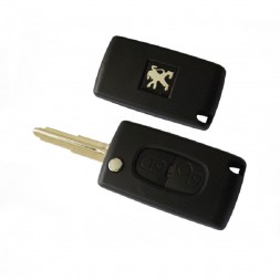 Κέλυφος Κλειδιού Peugeot με 2 Κουμπιά για 4008 και Λάμα MIT11R