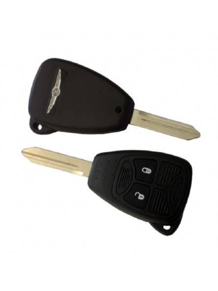 Κέλυφος Κλειδιού Chrysler με 2 Κουμπιά και Λάμα Y160 Type 1 (με Λαστιχάκι)