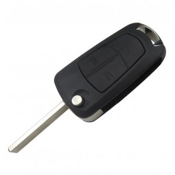 Τηλεχειριστήριο Opel Αναδιπλωμένο με 2 Κουμπιά (VECTRA C) και Λάμα HU100