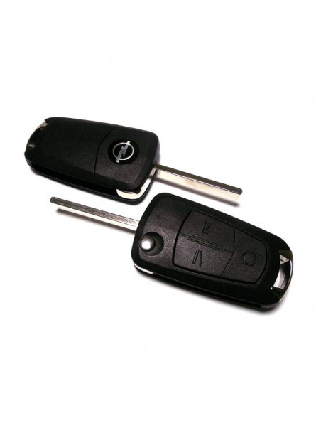 Κέλυφος Κλειδιού Opel με 3 Κουμπιά και Λάμα HU100