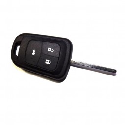 Κέλυφος Κλειδιού Opel με 3 Κουμπιά για Astra J- Insignia και Λάμα HU100