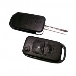 Κέλυφος Κλειδιού Mercedes με 2 Κουμπιά και Λάμα HU64