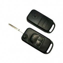Κέλυφος Κλειδιού Mercedes με 3 Κουμπιά και Λάμα HU64