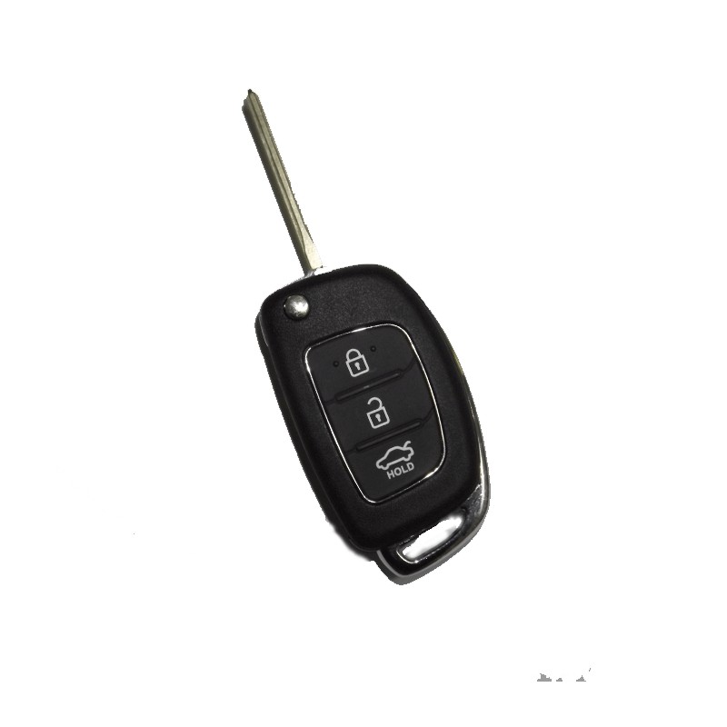 Κέλυφος Κλειδιού Hyundai με 3 Κουμπιά και Λάμα TOY48