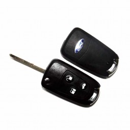 Κέλυφος Κλειδιού Ford με 3 Κουμπιά και Λάμα HU101