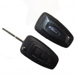 Κέλυφος Κλειδιού Ford με 3 Κουμπιά και Λάμα HU101