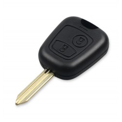 Κέλυφος Κλειδιού Αυτοκινήτου Citroen (C1, C2, C3, C4, C5, Xsara, Picasso, Saxo, Berlingo) με 2 Κουμπιά