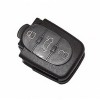 Κέλυφος Κλειδιού Στρογγυλό Audi με 3 Κουμπιά και Υποδοχή για Δυο Μπαταρίες