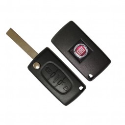 Κέλυφος Κλειδιού Fiat με 3 Κουμπιά και Λάμα HU83