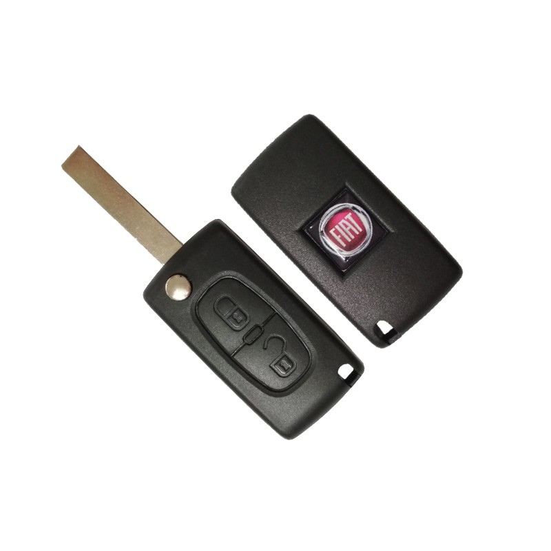 Κέλυφος Κλειδιού Fiat με 2 Κουμπιά και Λάμα HU83